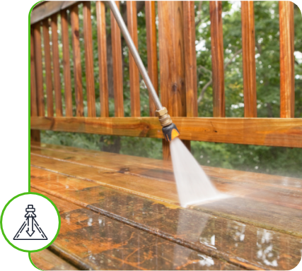 Eco-friendly pressure washing for clean outdoor surfaces